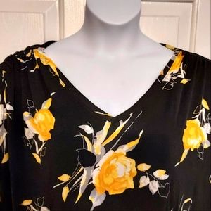 ❤Sold❤Lane Bryant Ladie's Plus Size Floral Top NWOT